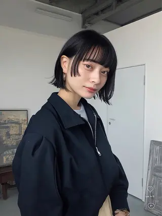 ショート カラー 服部 翔太のヘアスタイル