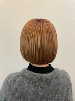 ショート カラー ボブ/髪質改善/ soiナカジママドリのヘアスタイル