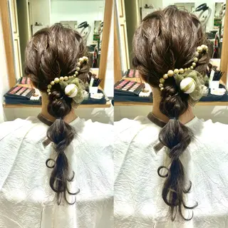 ロング 髪改カラー/メンズ カット🪭スズキマリのヘアスタイル