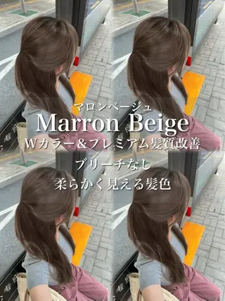 ロング カラー 表参道/透明感カラー /暗髪/ジュキヤのヘアスタイル