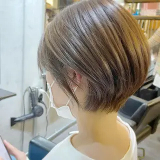ショート GO TODAYシェアサロン原宿Leap店所属・髪質改善 レイヤー Naoyaのヘアスタイル
