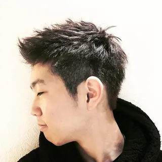 メンズ 髪質改善/イルミナ/ 城崎のヘアスタイル