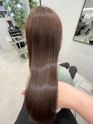 ロング 菅 樹希弥のヘアスタイル