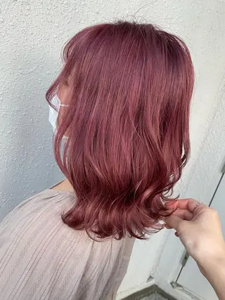 セミロング カラー 後藤紗英/髪質改善 /オリーブベージュのヘアスタイル