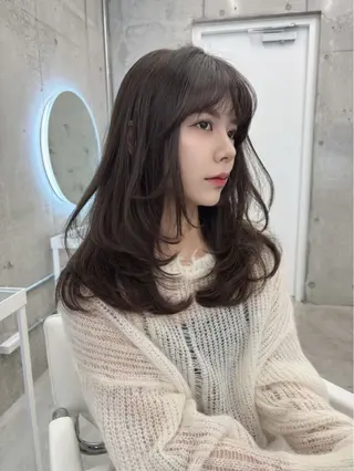 カラー ひなた/韓国ヘアー☆ *カラーモデル募集中のヘアスタイル