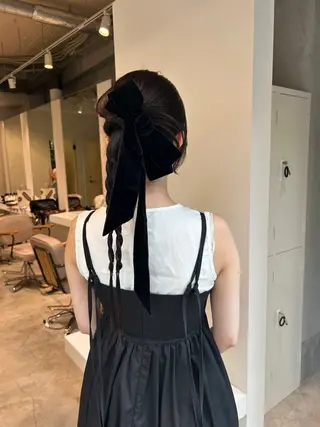 ヘアアレンジ 伊沢 美憂 ⌇﻿銀座アシスタントのヘアスタイル