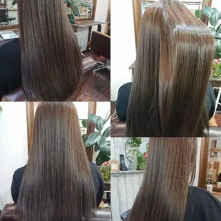 カラー セミロング 鈴木 隆広のヘアスタイル