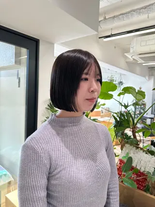 ショート 川上 彩夏のヘアスタイル