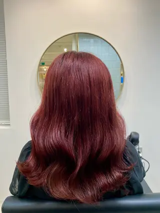 ミディアム カラー 韓国🇰🇷艶髪 ケアカラーSHURIのヘアスタイル