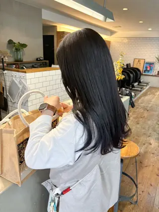 ロング COMILE 🌼 SUZUKAのヘアスタイル