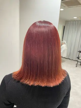 ミディアム カラー 👑艶髪/カラー/ アレンジ/特化👑のヘアスタイル