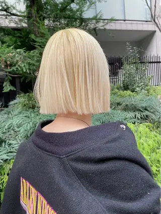 ショート カラー Sato🦋 / XENA渋谷本店のヘアスタイル