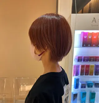 ショート カラー balance.三宅 星哉のヘアスタイル
