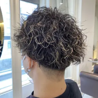 ショート パーマモデル募集/ 尾上数馬/桂駅前1分のヘアスタイル