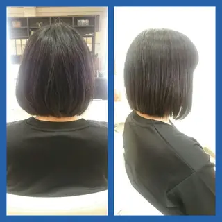 ミディアム キンジョウ エナミのヘアスタイル