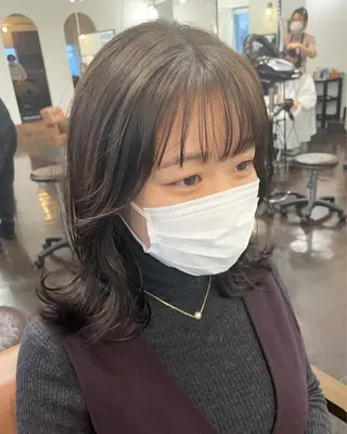 セミロング 【店長】ショート 似合わせ🦩相羽里美のヘアスタイル