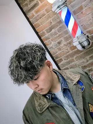 ショート パーマ HIRO GINZA 神田店　ヒロ銀座所属・浅沼 響のヘアスタイル