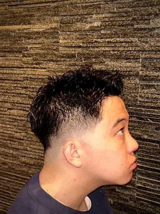 ショート メンズ ヒロ銀座ヘアーサロン恵比寿店所属・💈下川 恭平💈のヘアスタイル
