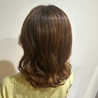 ミディアム パーマ 👒oikawa kaede🍃のヘアスタイル