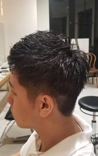 メンズ La fith hair 池袋店所属・🔴赤み消し/ 艶カラー落合　優🔴のヘアスタイル