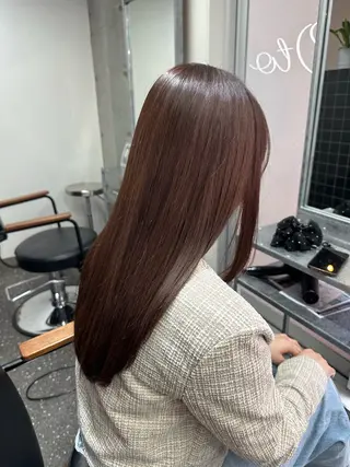 ロング カラー 髪質改善⭐️縮毛矯正 吉祥寺⭐️Rinaのヘアスタイル