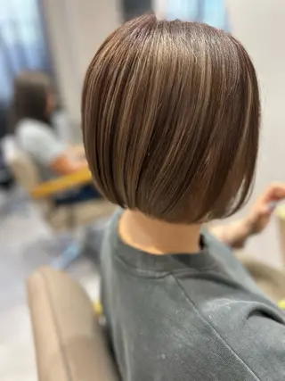ショート 宮崎moc立川 ブリーチのヘアスタイル