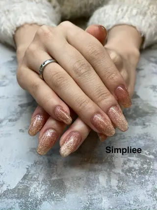 ネイル シンプリー🧚🏻 ワン👗渋谷店もえなのネイルデザイン