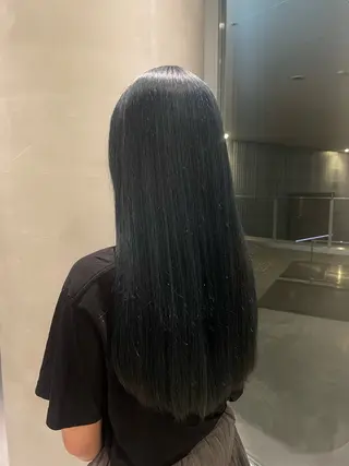 ロング カラー 【パーマ/ブリーチ】 ヤマザキナナホのヘアスタイル