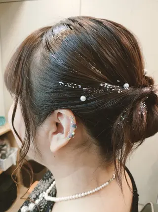 ヘアアレンジ HempBeauty 浅野アサミのヘアスタイル