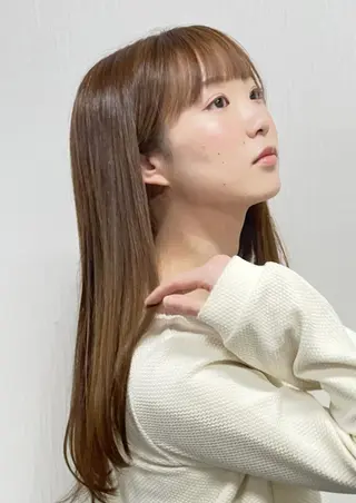 ロング ブルーム yukiのヘアスタイル