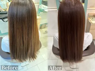 カラー 🦄 岡田 詠 🦄のヘアスタイル