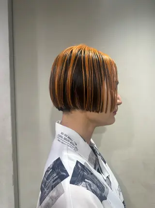 ショート カラー 美髪特化✨/佐藤 桃花のヘアスタイル