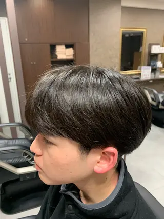 メンズ バーバーショップ涼桜新町店所属・田中大 パーマ/メンズカットのヘアスタイル