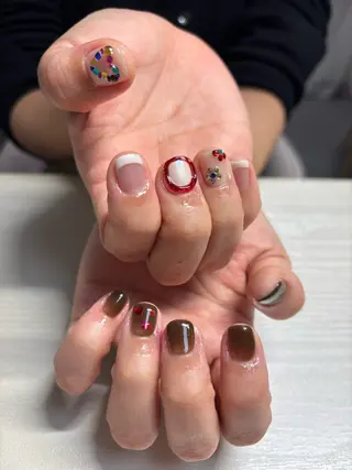 ネイル I P'ink nail salon所属・I pinknail 韓国風·持ち込み専門のネイルデザイン