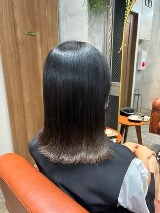 ミディアム ♡髪質改善ストレート 清水歩美♡のヘアスタイル