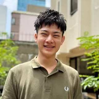 メンズ スパイキーショート 大人パーマ 丸山のヘアスタイル