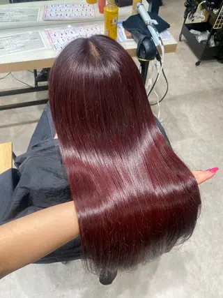 ロング 🌸cocomi🌸 透明感カラー🩶パリのヘアスタイル