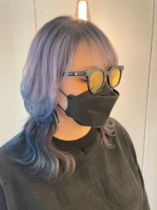 カラー 京都美容師 塩のヘアスタイル