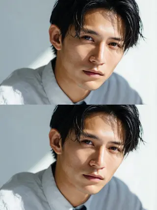 ショート パーマ メンズ カラーソムリエ/ メンズ特化/ 宮澤蓮のヘアスタイル