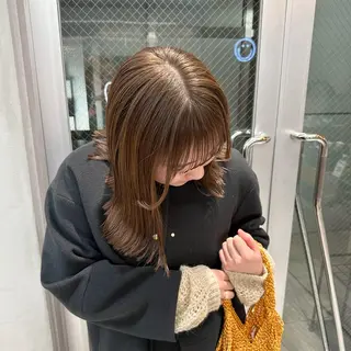 ミディアム カラー nico TOKYO Logic店所属・渋谷/メンズ 特化/MIZUKIのヘアスタイル