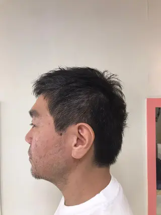 ショート メンズ 横田 尚登のヘアスタイル