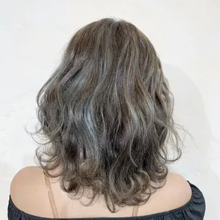 ミディアム カラー パーマ ヘアアレンジ メンズ キッズ ネイル マツエク・マツパ 角床直哉 カラーカットNO 1のヘアスタイル