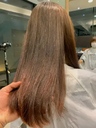 ミディアム タンバルモリパーマ 礒井メンキのヘアスタイル