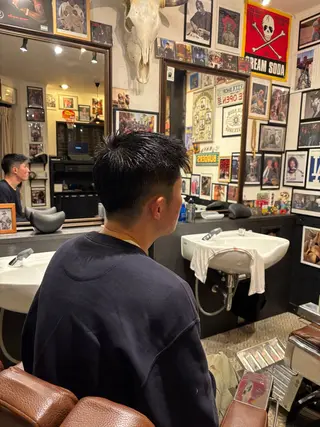 ショート メンズ CribHoodbarbershop所属・白井 昇太のヘアスタイル