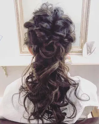 ヘアアレンジ 【髪質改善】Cyan 中村ちゅんみのヘアスタイル