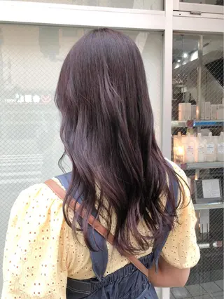 ロング カラー 韓国ヘア ♡tomimaのヘアスタイル