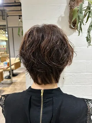 ショート 田島 夏奈のヘアスタイル