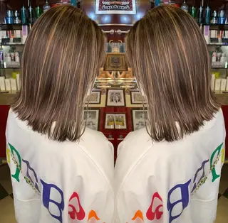 カラー レイヤーカット/ カラー/長谷恵花のヘアスタイル