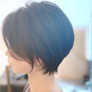 ショート siun.シウン　京都駅前所属・木下 旬起のヘアスタイル
