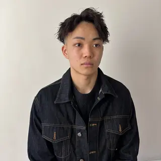 ショート パーマ メンズ men's/perm colorDaijuのヘアスタイル